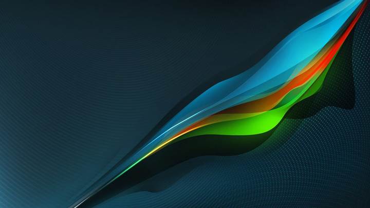 CS4 Curves On Blue Background